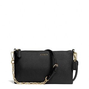 COACH - Kylie Crossbody In Saffiano Leather - Textured Black